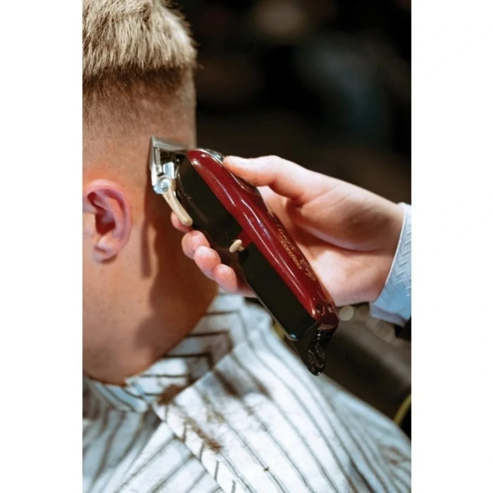 Wahl Professional 5-Star Cordless Magic Clip Hair Clipper Burgundy 8148